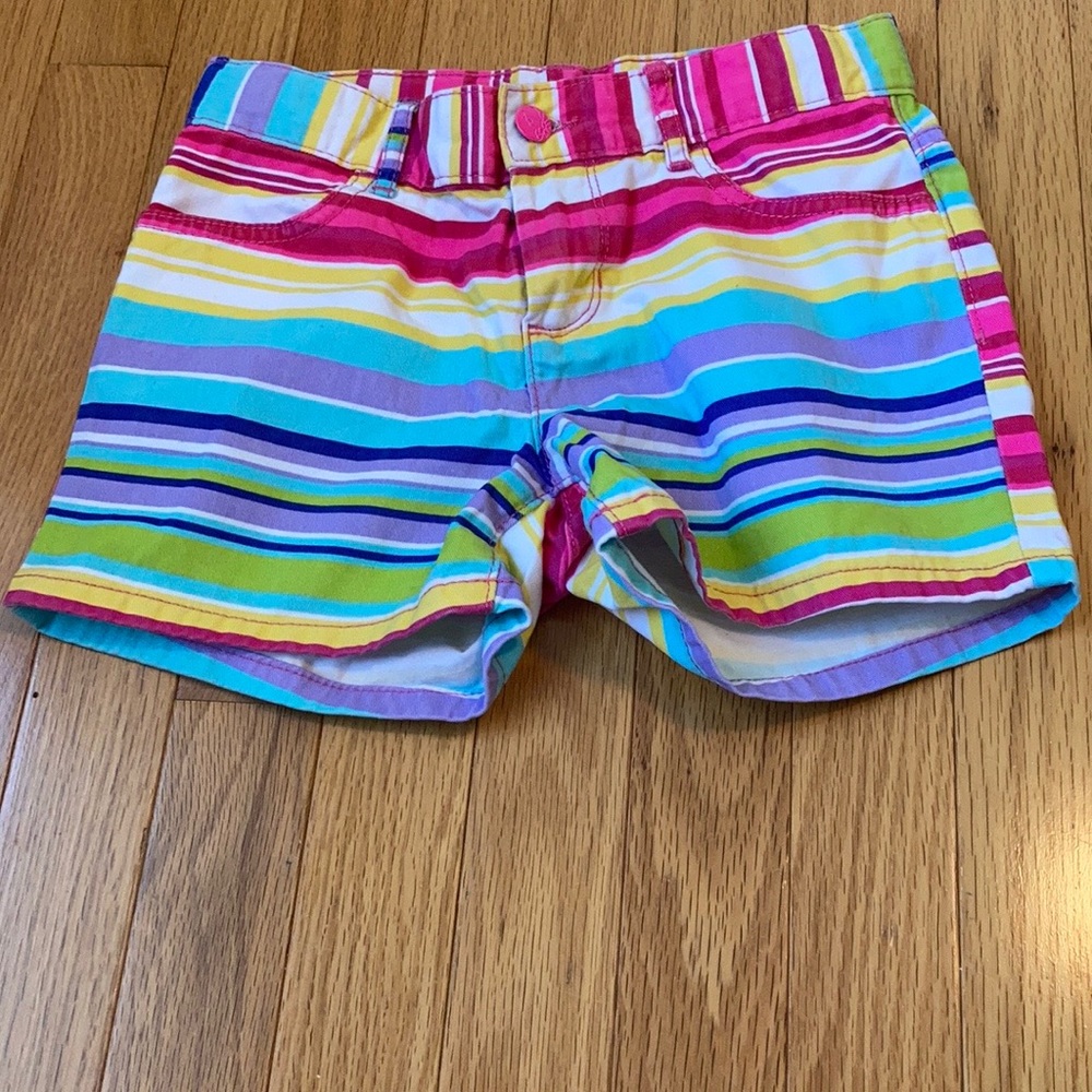 Girls multi colored shorts